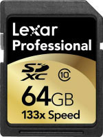 Lexar 64GB Professional 133x SDXC (LSD64GCRBEU133)